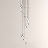 Pearl Ball Ceiling Chandelier 14 20 Light