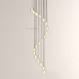 Pearl Ball Ceiling Chandelier 14 20 Light