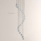 Pearl Ball Ceiling Chandelier 14 20 Light