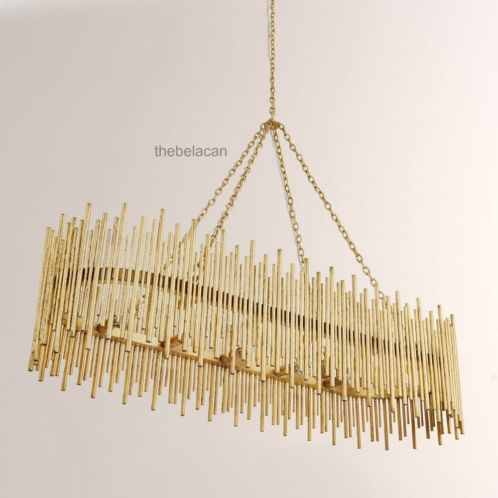 Prestige American Retro Style Oval Chandelier - thebelacan