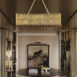 Prestige American Retro Style Oval Chandelier - thebelacan