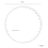 Prestige Round Mirror - thebelacan