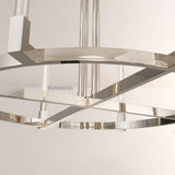 Prismatic Glass Round Chandelier 48" - thebelacan