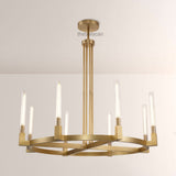 Prismatic Glass Round Chandelier 48" - thebelacan
