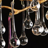 Ran Colorful Crystal Dining Branch Chandelier - thebelacan