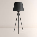 ReeEon Pleated Silk Shade Floor Lamp - thebelacan