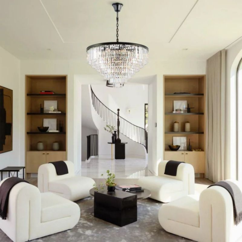 Rhea Multi-Tier Round Chandelier