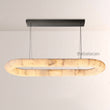 Rivage Lisse Oval Chandelier 57″W - thebelacan