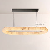Rivage Lisse Oval Chandelier 57″W - thebelacan