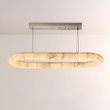 Rivage Lisse Oval Chandelier 74″W - thebelacan