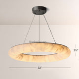 Rivage Lisse Round Chandelier 31″D - thebelacan