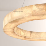 Riveage Calcite Round Chandelier 31"40"60" - thebelacan
