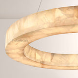 Riveage Calcite Round Chandelier 31"40"60" - thebelacan