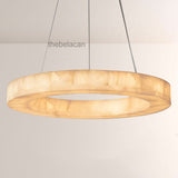 Riveage Calcite Round Chandelier 31"40"60" - thebelacan