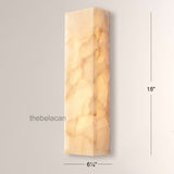 Riveage Calcite Wall Sconce - thebelacan