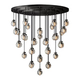 Roby Spherical Modern Round Chandelier 48" - thebelacan