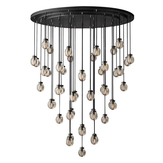 Roby Spherical Modern Round Chandelier 60" - thebelacan