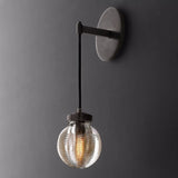 Roby Spherical Modern Bathroom Wall Sconce (cord) - thebelacan