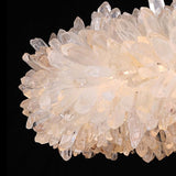 Rock Crystal Halo Modern Chandelier - thebelacan