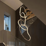 Rock Crystal Irregular Round Chandelier - thebelacan