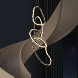 Rock Crystal Irregular Round Chandelier - thebelacan