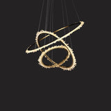 Rock Crystal Ring Chandelier - thebelacan