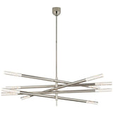 Rossa 10-Light Articulating Chandelier - thebelacan