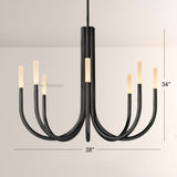 Rouvelle Round Chandelier - thebelacan
