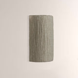 Rowan Jute Fringe Beaded Wall Sconce