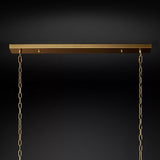 San Marco Rectangular Chandelier 72" - thebelacan