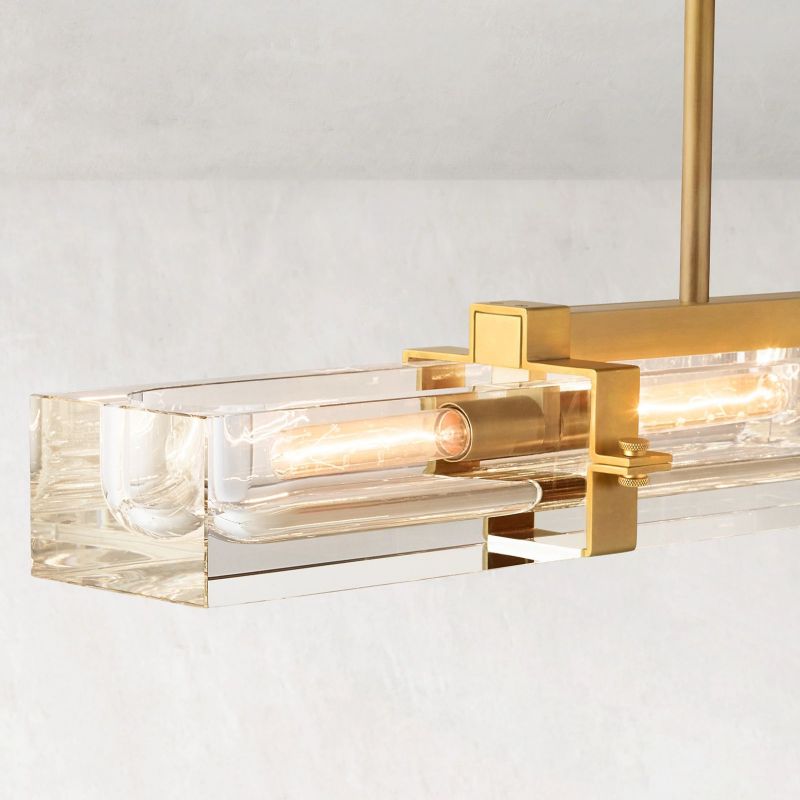 Savile Linear Chandelier 48" - thebelacan