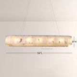 Sawyer Alabaster Rectangle Chandelier 40 54 - thebelacan