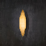 Selenite Crystal Wall Sconce 24“ 74”H - thebelacan