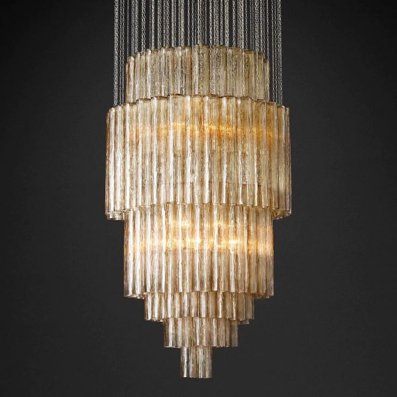Serena Multi-Tier Round Chandelier 24"D 30"D 34"D - thebelacan