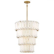 Simona Alabaster Round 4-Tier Chandelier - thebelacan
