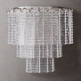 Sireni Clear Glass Wall Sconce - thebelacan