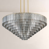Sireni Glass Round Chandelier 65" - thebelacan