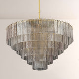 Sireni Glass Round Chandelier 41” - thebelacan