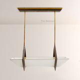 Spencer Fabric Linear Chandelier - thebelacan