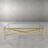 Thaddeus Glass Rectangular Coffee Table - thebelacan