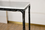 Thaddeus Rectangle Marble Console Table - thebelacan