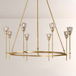TorApex De Verre Round Chandelier 46 - thebelacan