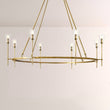 TorApex De Verre Round Chandelier 58 - thebelacan