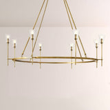 TorApex De Verre Round Chandelier 58 - thebelacan