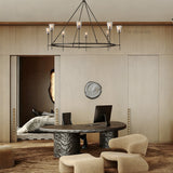 TorApex De Verre Round Chandelier 58 - thebelacan