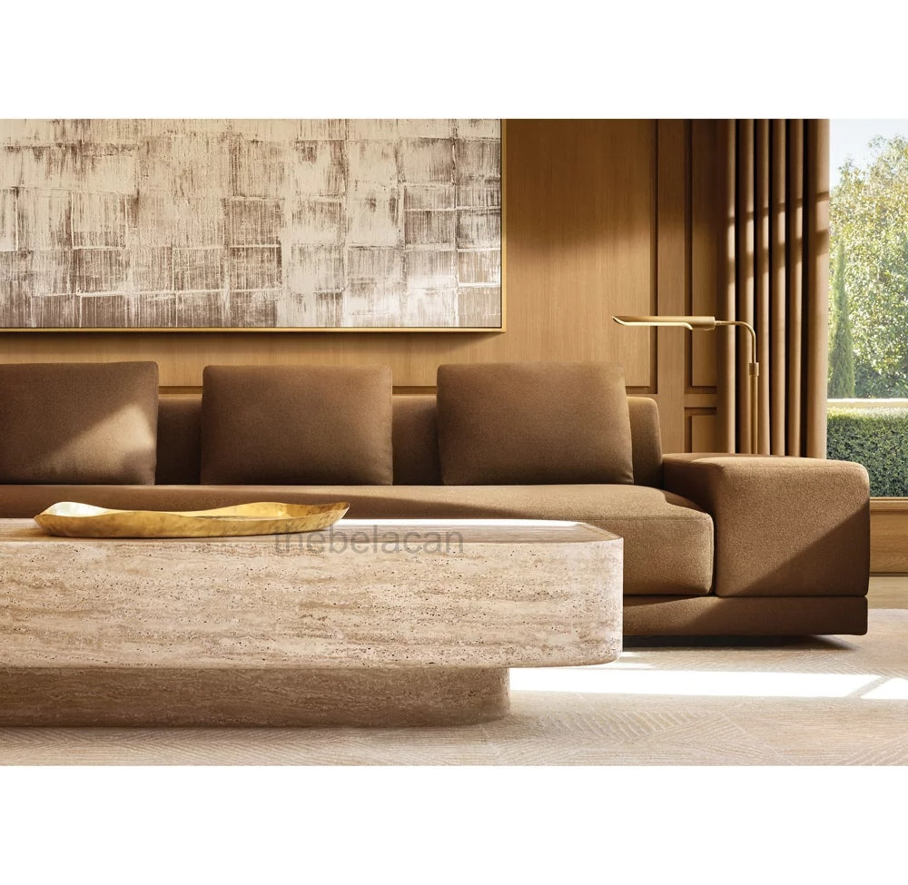 VitLuxe Carved Coffee Table - thebelacan