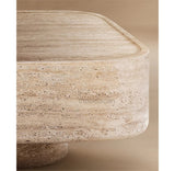 VitLuxe Carved Coffee Table - thebelacan