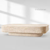 VitLuxe Carved Coffee Table - thebelacan