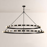 Vitara Round Two Tiered Chandelier - thebelacan
