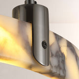 Vitrella Double-Ring Marble Chandelier - thebelacan